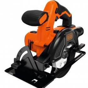 Fierastrau circular de mana, pe acumulator, 18 V, Black+Decker, 3700 rpm, 140 mm - BDCCS18N
