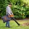 Suflanta si aspirator cu tocator pentru frunze Black+Decker, 2600 W, 315 km/h, 40 L - BEBLV260 