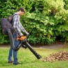 Suflanta si aspirator cu tocator pentru frunze 3-in-1 Black+Decker, 3000 W, 404 km/h, sac de colectare 72 L - BEBLV300 