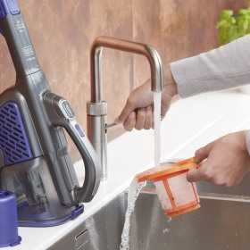 Aspirator portabil Black+Decker, Dustbuster Pet, 18 V, 2 Ah, 40 AW - BHHV520BFP