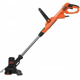 Trimmer electric de tuns gazon/iarba electric Black+Decker, 450W, 25 cm, POWERCOMMAND Easy Feed,...