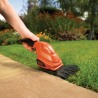 Foarfeca electrica de tuns gazon/iarba Black+Decker,lama 10 cm, 3.6 V 1.3 Ah - GSL200 