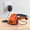 Foarfeca electrica de tuns gazon/iarba Black+Decker,lama 10 cm, 3.6 V 1.3 Ah - GSL200 