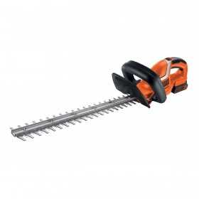 Foarfeca pentru gard viu Black+Decker 18 V, fara acumulator, lama 45 cm - GTC1845B