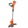 Trimmer electric 3-in-1 Black+Decker, 550 W, latime de taiere 30 cm, sistem AFS, baza cu roti inclusa - BESTA530CM 