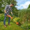Trimmer electric 3-in-1 Black+Decker, 550 W, latime de taiere 30 cm, sistem AFS, baza cu roti inclusa - BESTA530CM 