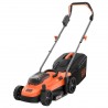 Masina de tuns gazonul cu acumulator Black+Decker, 36 V, 2,5 Ah, latime de taiere 33 cm, sac 35 L - BCMW3336L1 