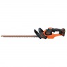 Foarfeca pentru gard viu cu acumulator Black+Decker, 18 V, lama 45 cm, acumulator 2 Ah, POWERCOMMAND - GTC18452PC 