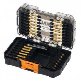 Set biti pentru insurubare DEWALT x McLaren FLEXTORQ, 28 piese, IMPACT READY, cutie TOUGHCASE+ -...