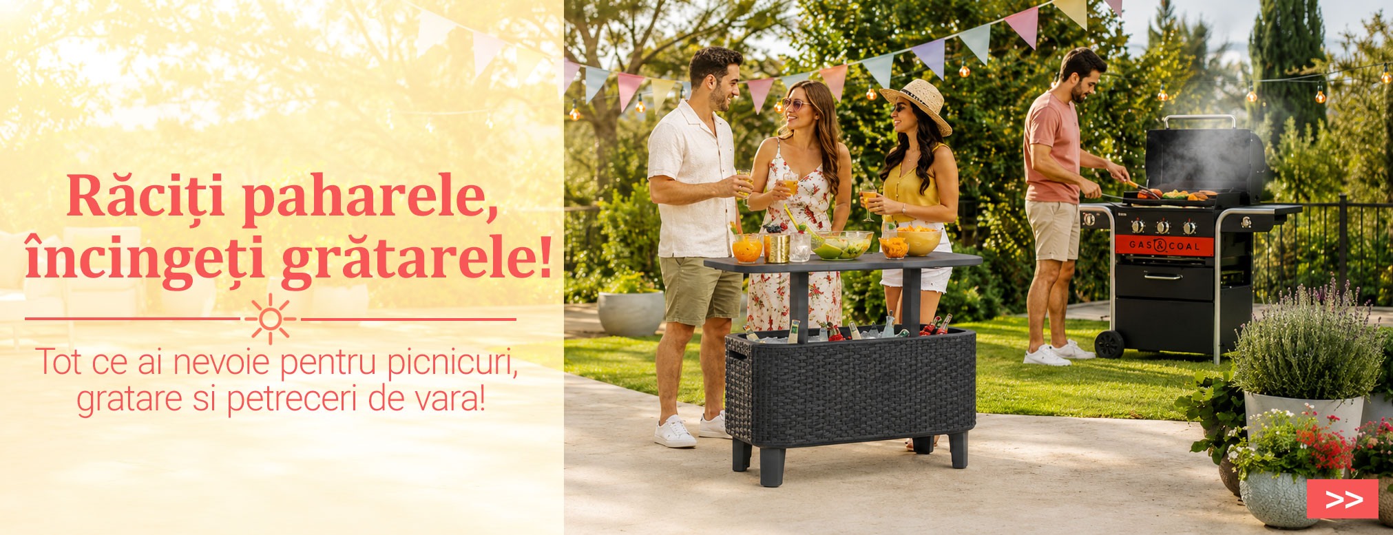 Raciti paharele, incingeti gratarele!